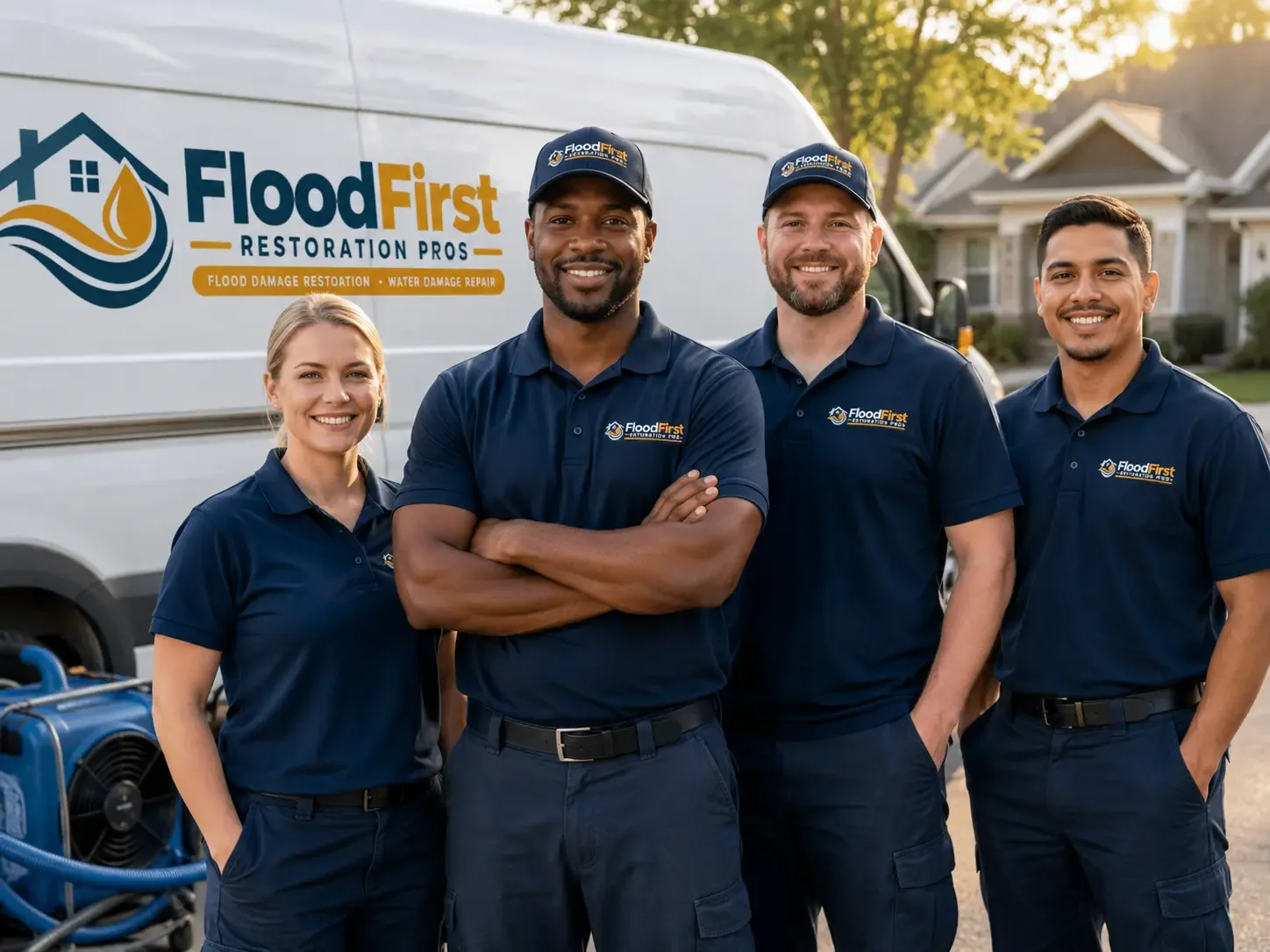Flood Damage Restoration company in Langley Park, MD